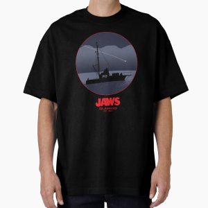 Everyday Select Jaws 50th Anniversary - Shooting Star (Red Variant) Oversized T-Shirt - Gift for friend