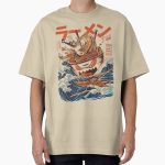 Everyday Select The Great Ramen off Kanagawa Oversized T-Shirt - Gift for friend