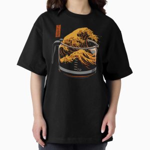 Everyday Select The Great Wave of Coffee Oversized T-Shirt - Gift for friend
