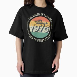Everyday Select Vintage 1975, 50th Birthday The Birth Of Legends Oversized T-Shirt - Gift for friend