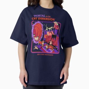 Everyday Select The Cat Dimension Oversized T-Shirt - Gift for friend