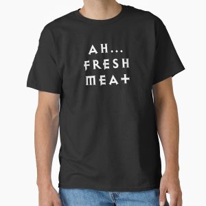 Everyday Select Ah... Fresh Meat Quote from The Butcher in Diablo games Classic T-Shirt - Gift For Family