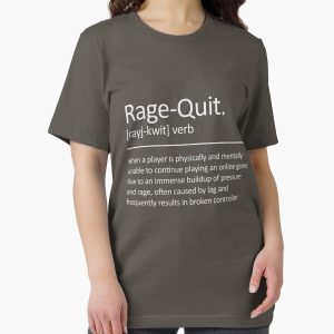 Everyday Select Funny Rage quit Gaming quote/Designs meme  Essential T-Shirt - Gift For Family